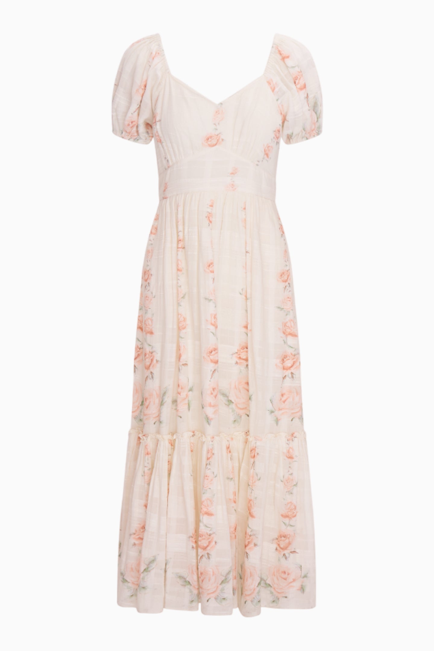 Angie Upcycled Cotton Midi Dress