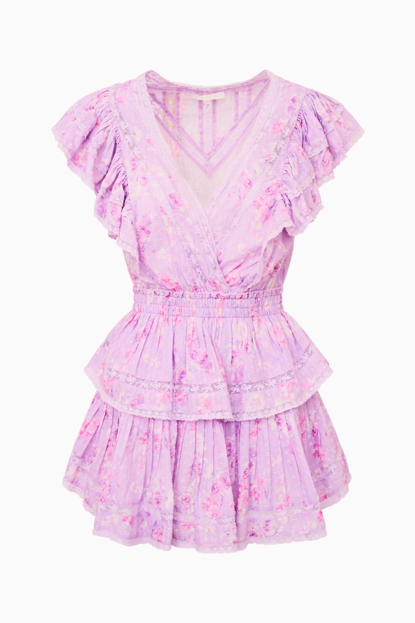 Gwen Heirloom Print Cotton Mini Dress
