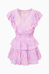 Gwen Heirloom Print Cotton Mini Dress