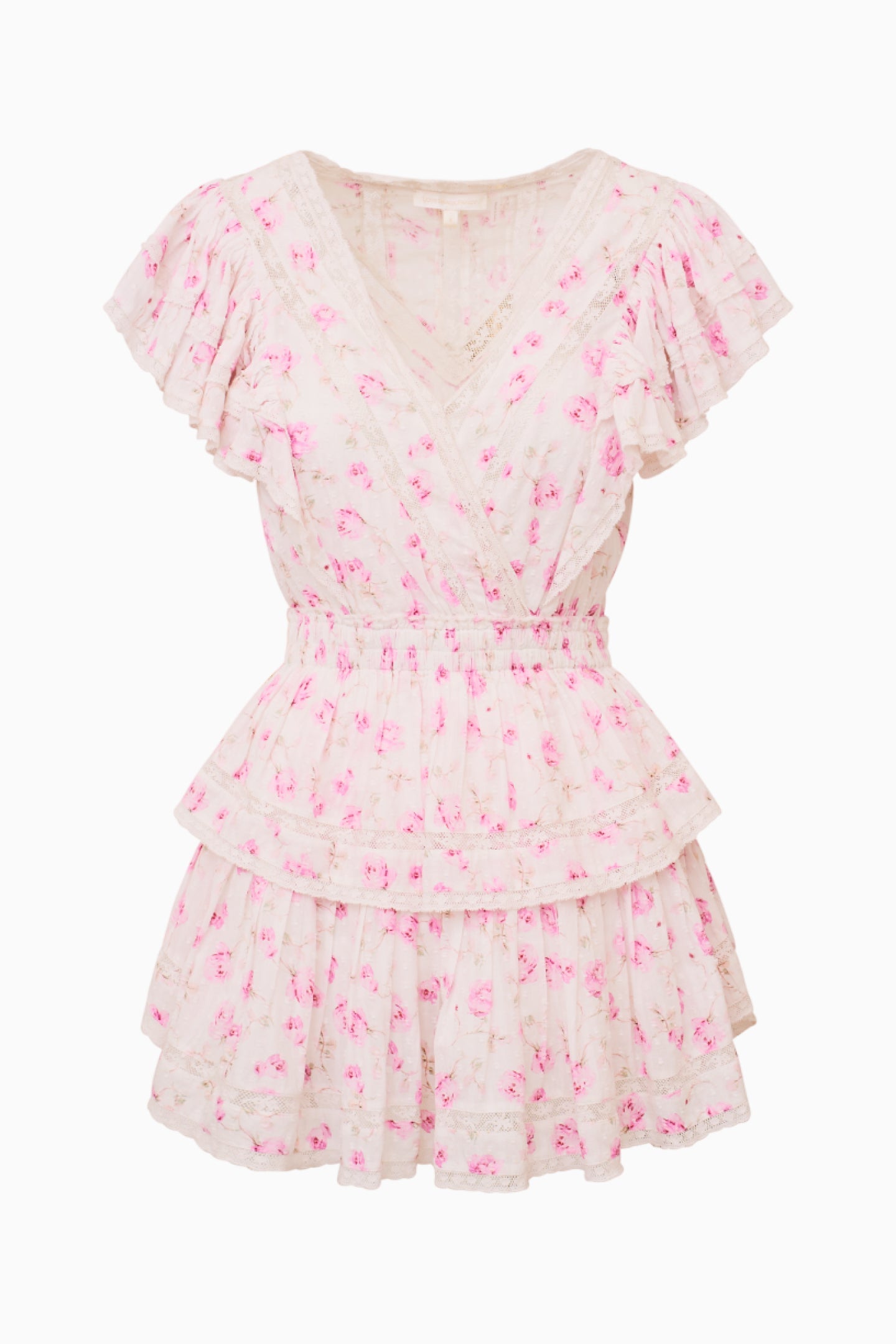Gwen Heirloom Print Cotton Mini Dress