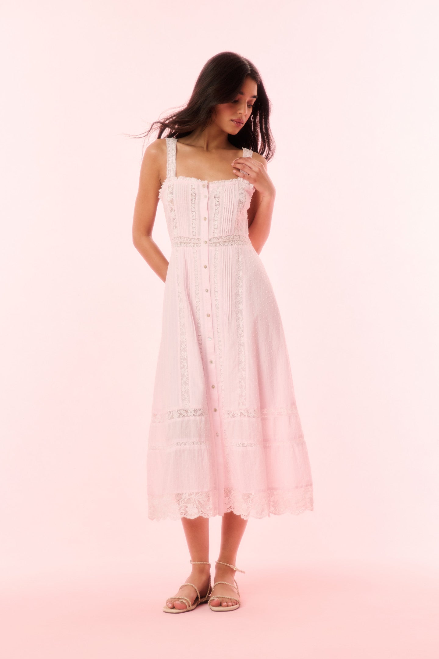 Judalon Cotton Midi Dress