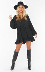 Briar Mini Dress ~ Black
