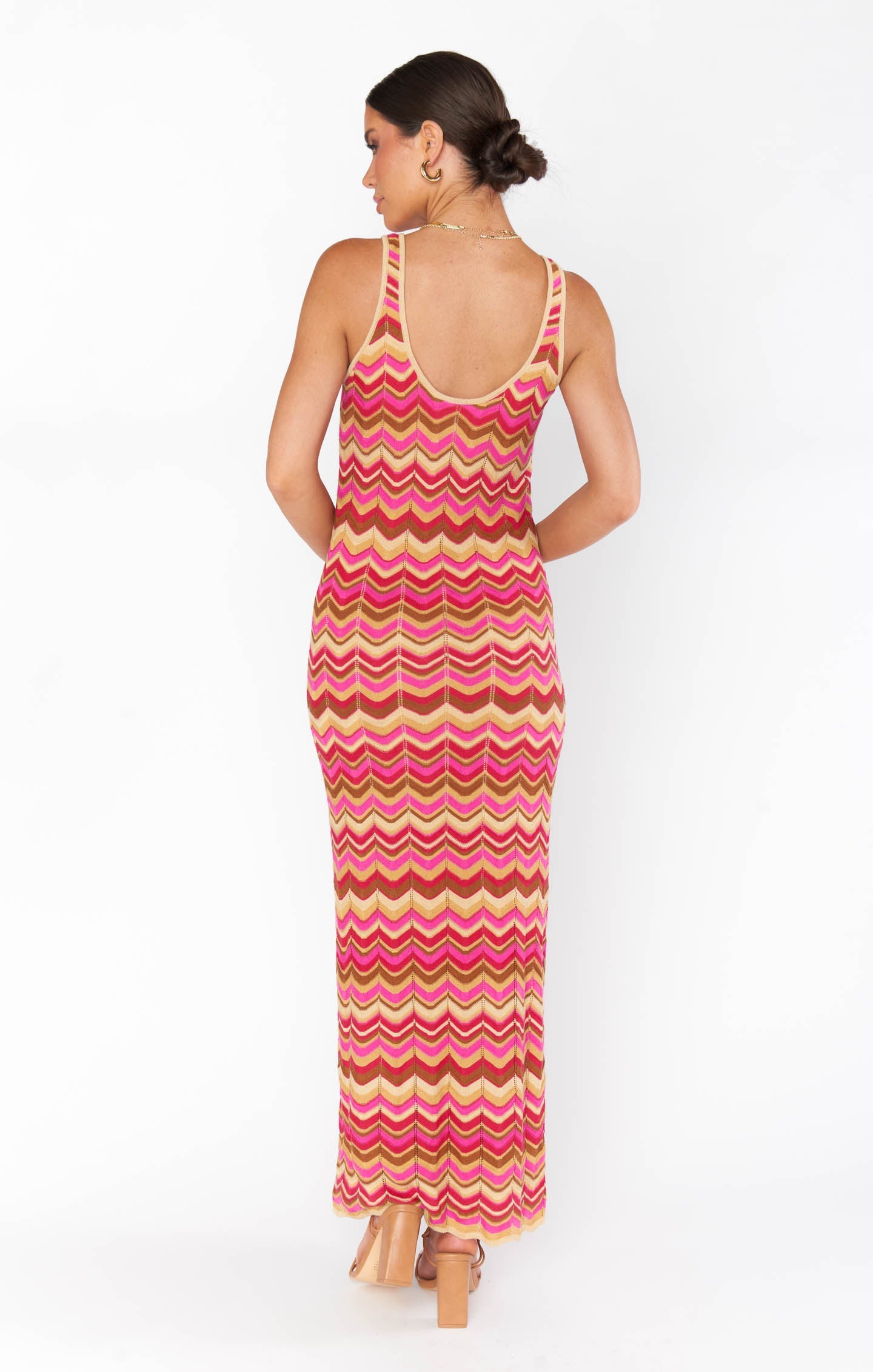 Tala Tank Maxi ~ Horizon Stripe Knit