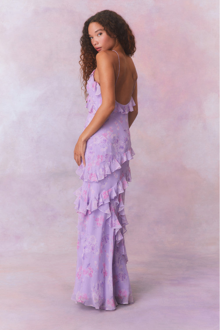 Rialto Heirloom Print Maxi Dress