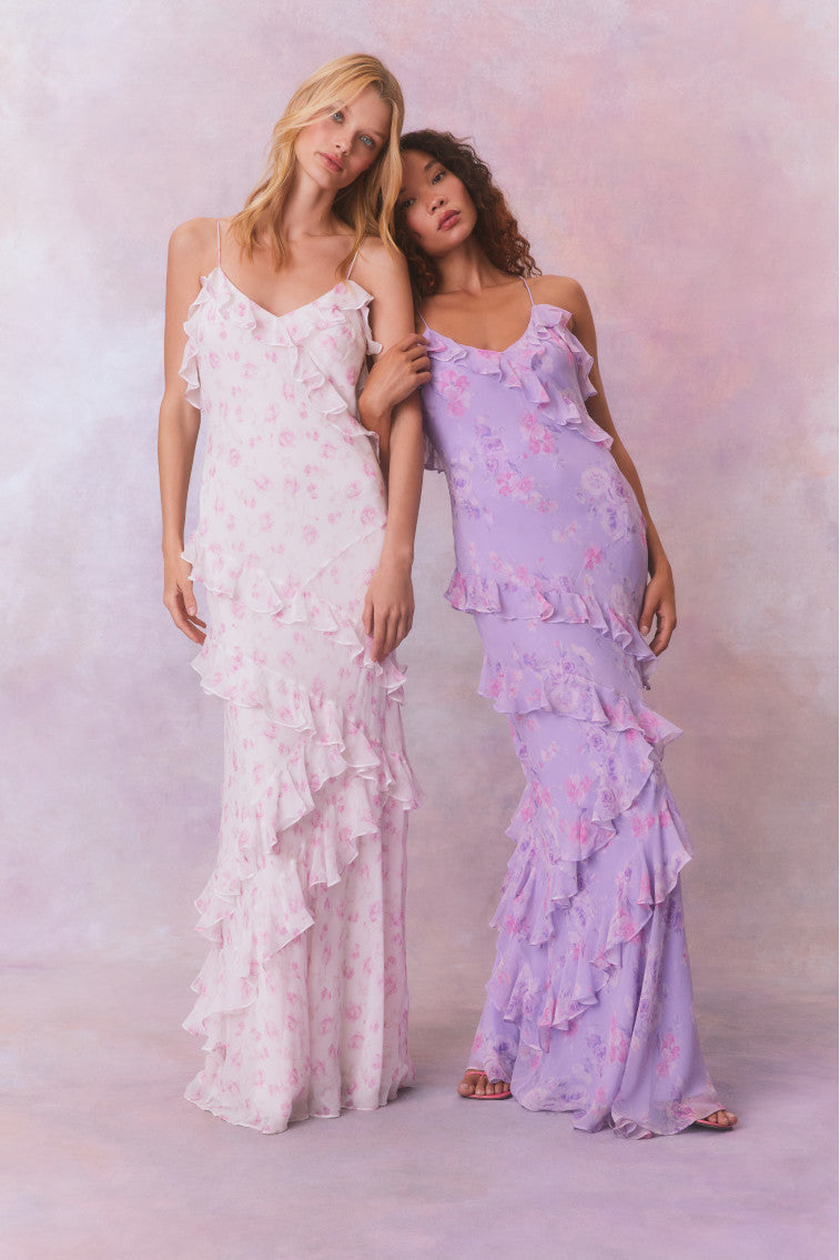 Rialto Heirloom Print Maxi Dress