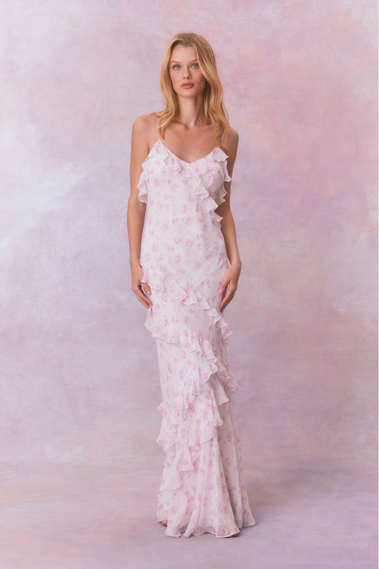 Rialto Heirloom Print Maxi Dress