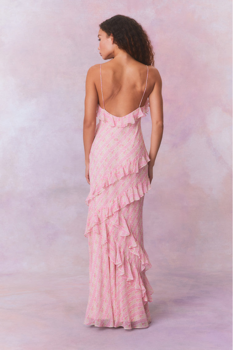 Rialto Heirloom Print Maxi Dress