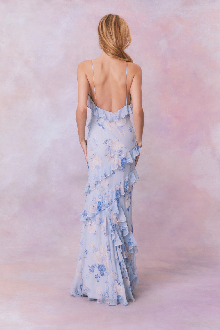 Rialto Heirloom Print Maxi Dress