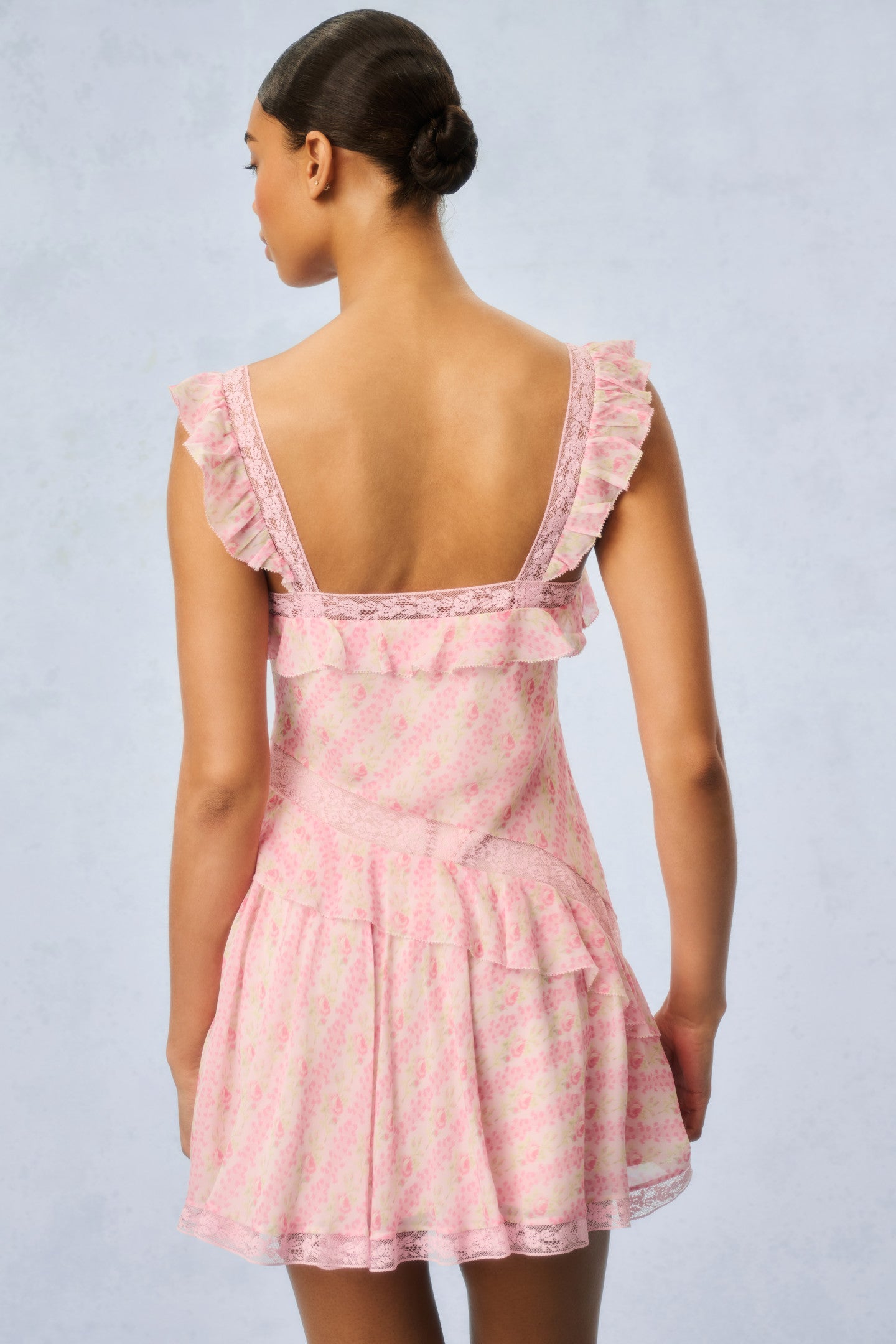 Serima Heirloom Print Mini Dress